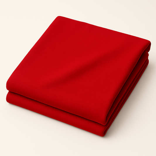 Red Viscose Jersey – Stretch Fabric – Sold by the Metre - Vératex Fabrics