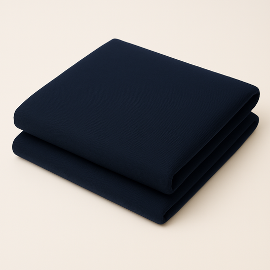 Navy Cotton Jersey – Sold by the Metre - Vératex Fabrics