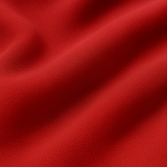 Red Scuba Crepe Fabric – Stretch Double Knit – Sold by the Metre - Vératex Fabrics