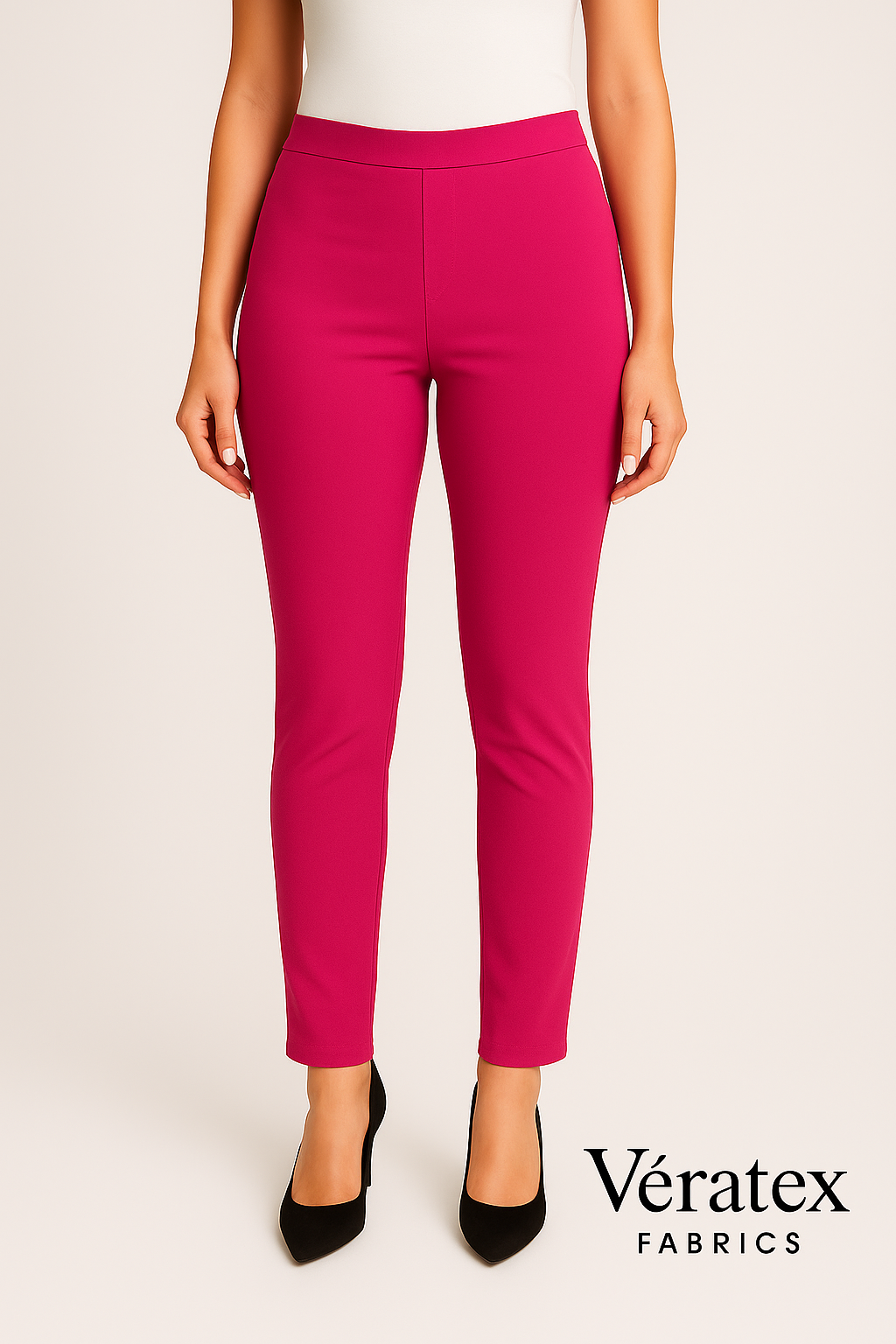 Fuchsia Pink Bengaline Fabric – Sold by the Metre - Vératex Fabrics