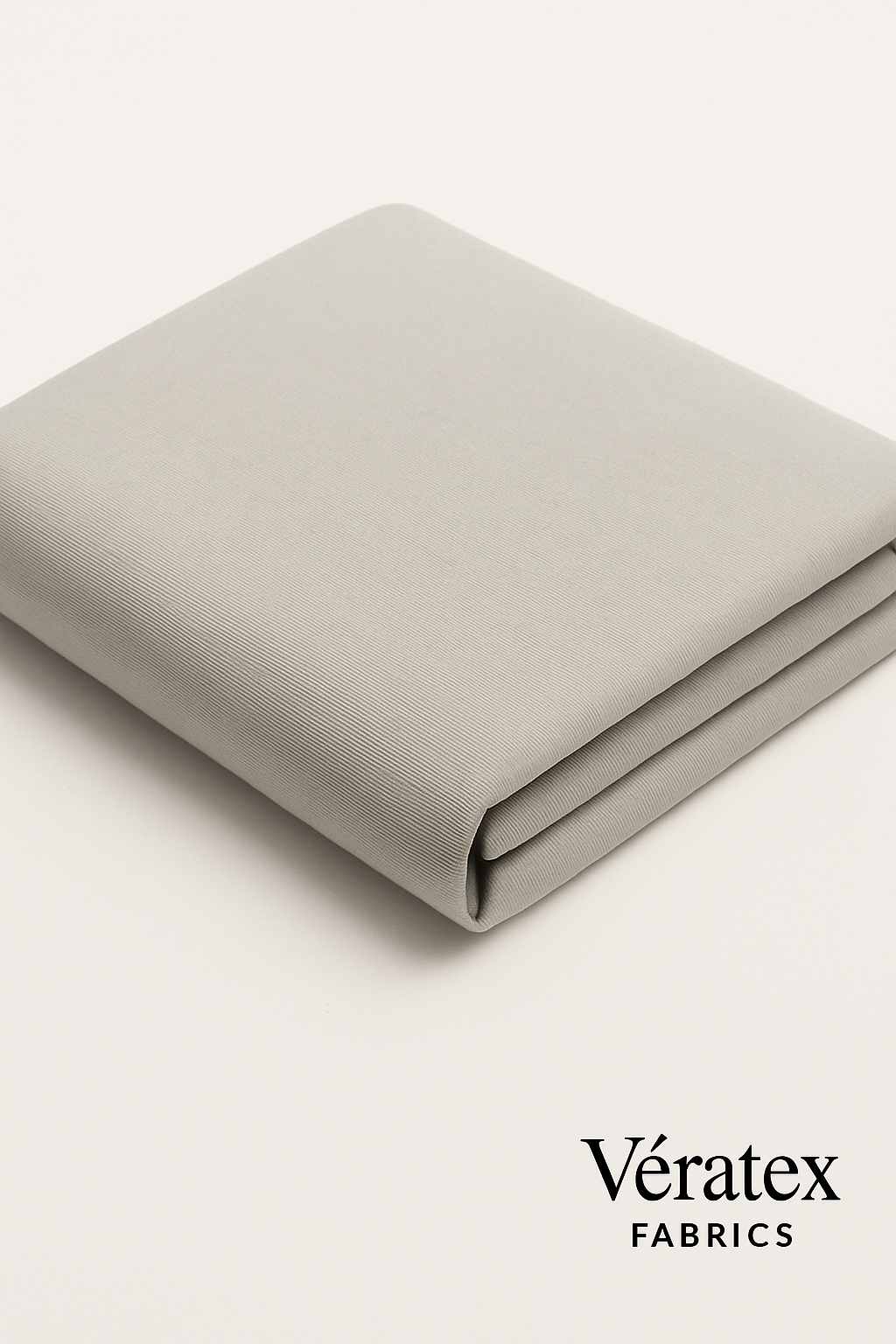 Light Grey Bengaline Fabric – Sold by the Metre - Vératex Fabrics