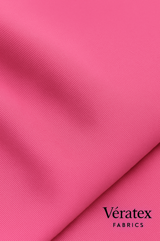 Bubblegum Pink Bengaline Fabric – Sold by the Metre - Vératex Fabrics
