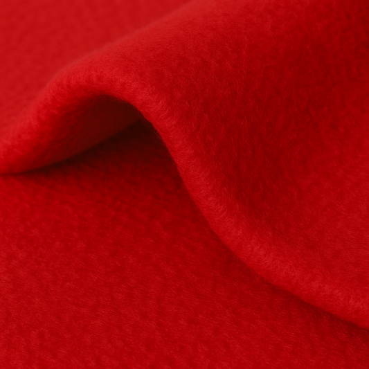 Red Anti-Pill Polar Fleece – Sold by the Metre