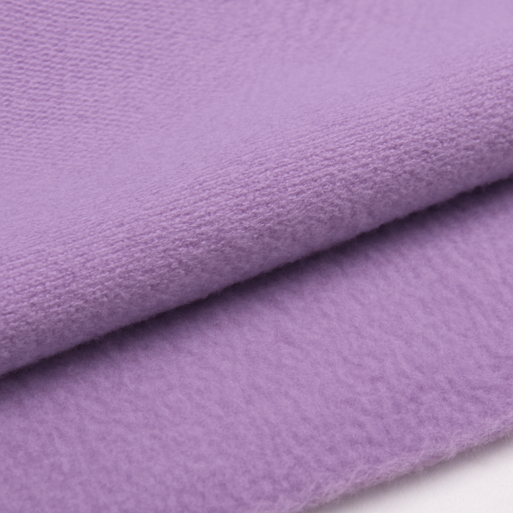 Lilac Sweatshirt Fleece Fabric – Sold by the Metre
