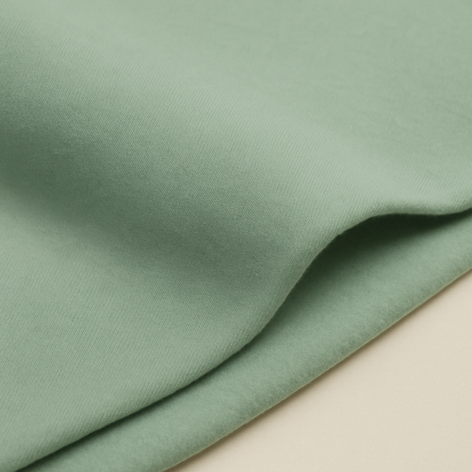 Sage Sweatshirt Fleece Fabric – Sold by the Metre