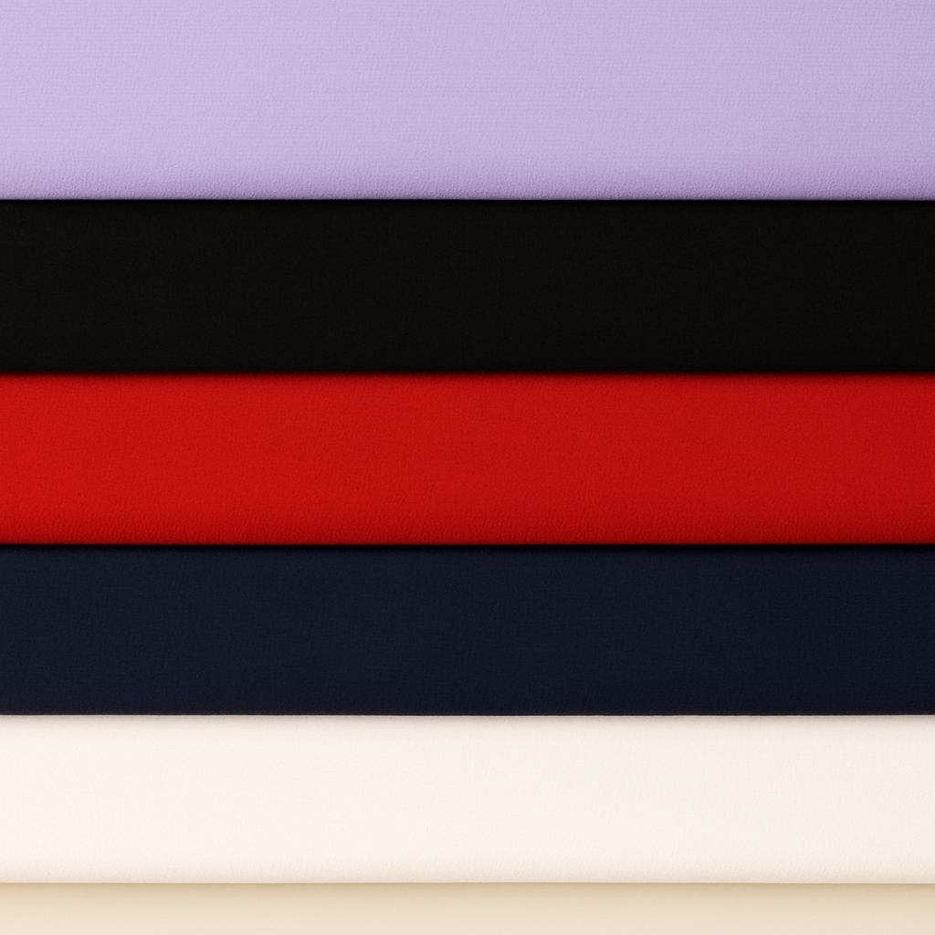 Cotton Jersey Fabric Bundle – 5 Colours (2m Each) – 10m Total - Vératex Fabrics