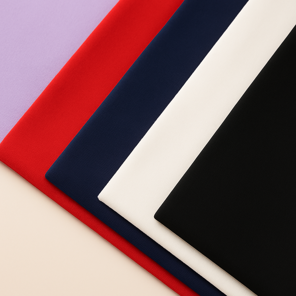 Cotton Jersey Fabric Bundle – 5 Colours (2m Each) – 10m Total - Vératex Fabrics