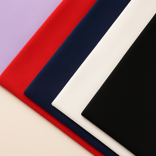 Cotton Jersey Fabric Bundle – 5 Colours (2m Each) – 10m Total - Vératex Fabrics