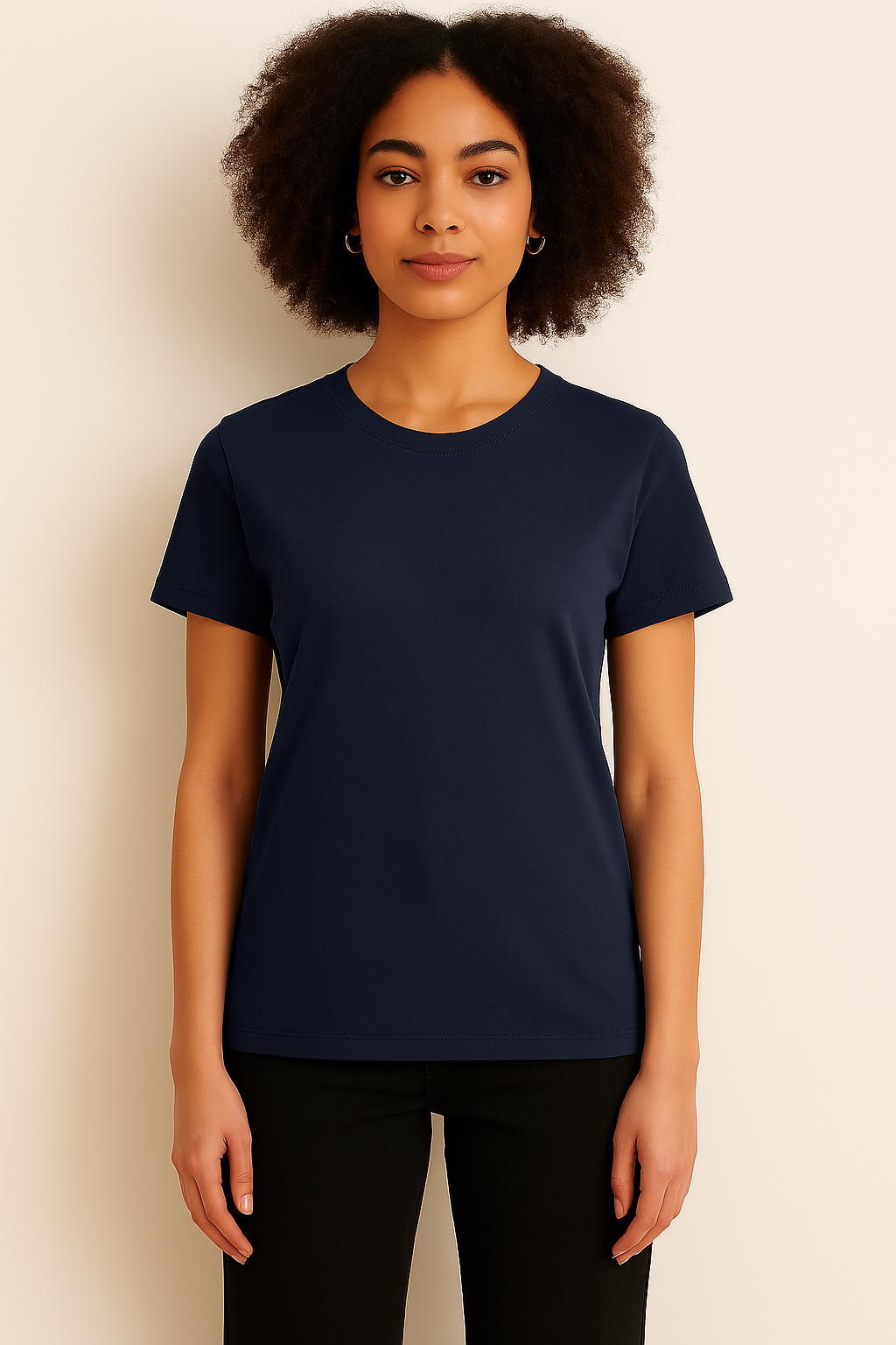 Navy Cotton Jersey – Sold by the Metre - Vératex Fabrics