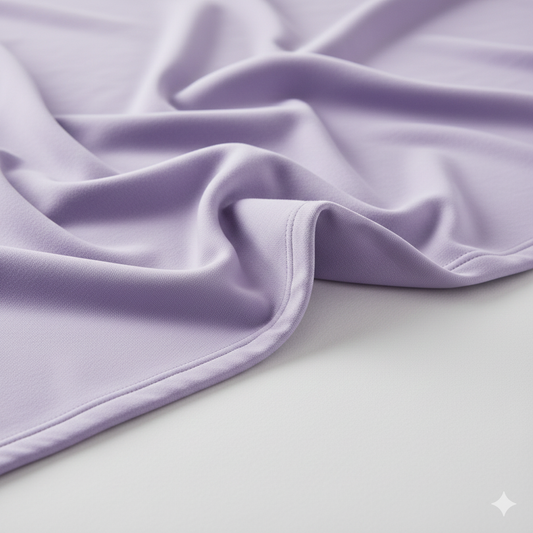 Lilac Sweatshirt Fleece Fabric – Sold by the Metre - Vératex Fabrics