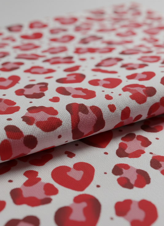 Red Heart Leopard ITY Fabric – Sold by the Metre