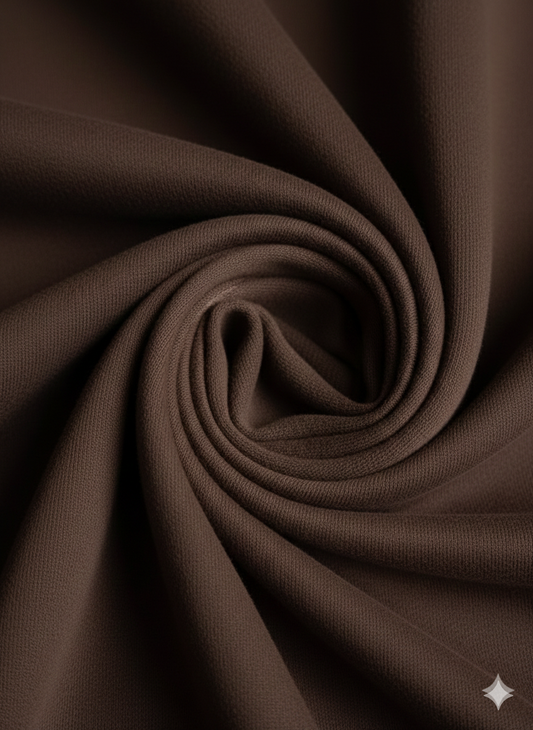 Brown Sweatshirt Fleece Fabric – Sold by the Metre - Vératex Fabrics