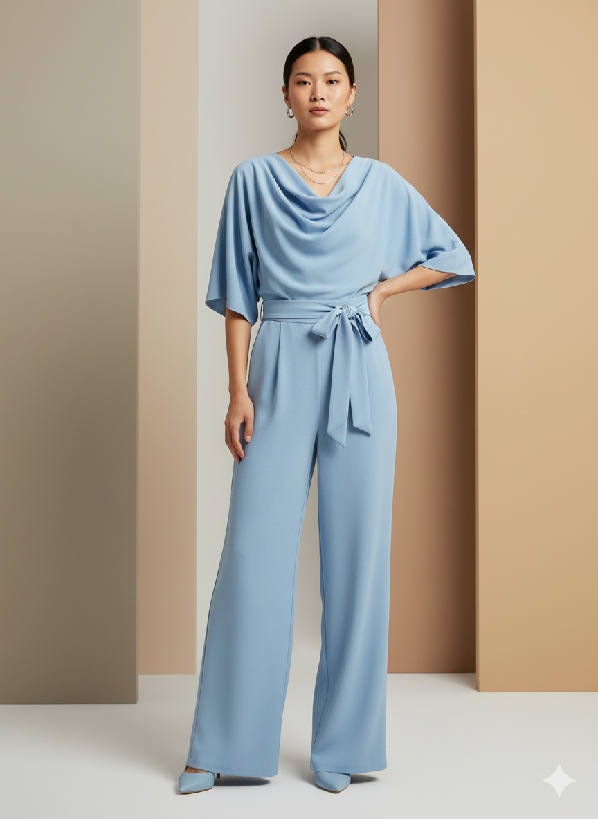 Sky Blue Scuba Crepe Fabric – Stretch Double Knit – Sold by the Metre - Vératex Fabrics