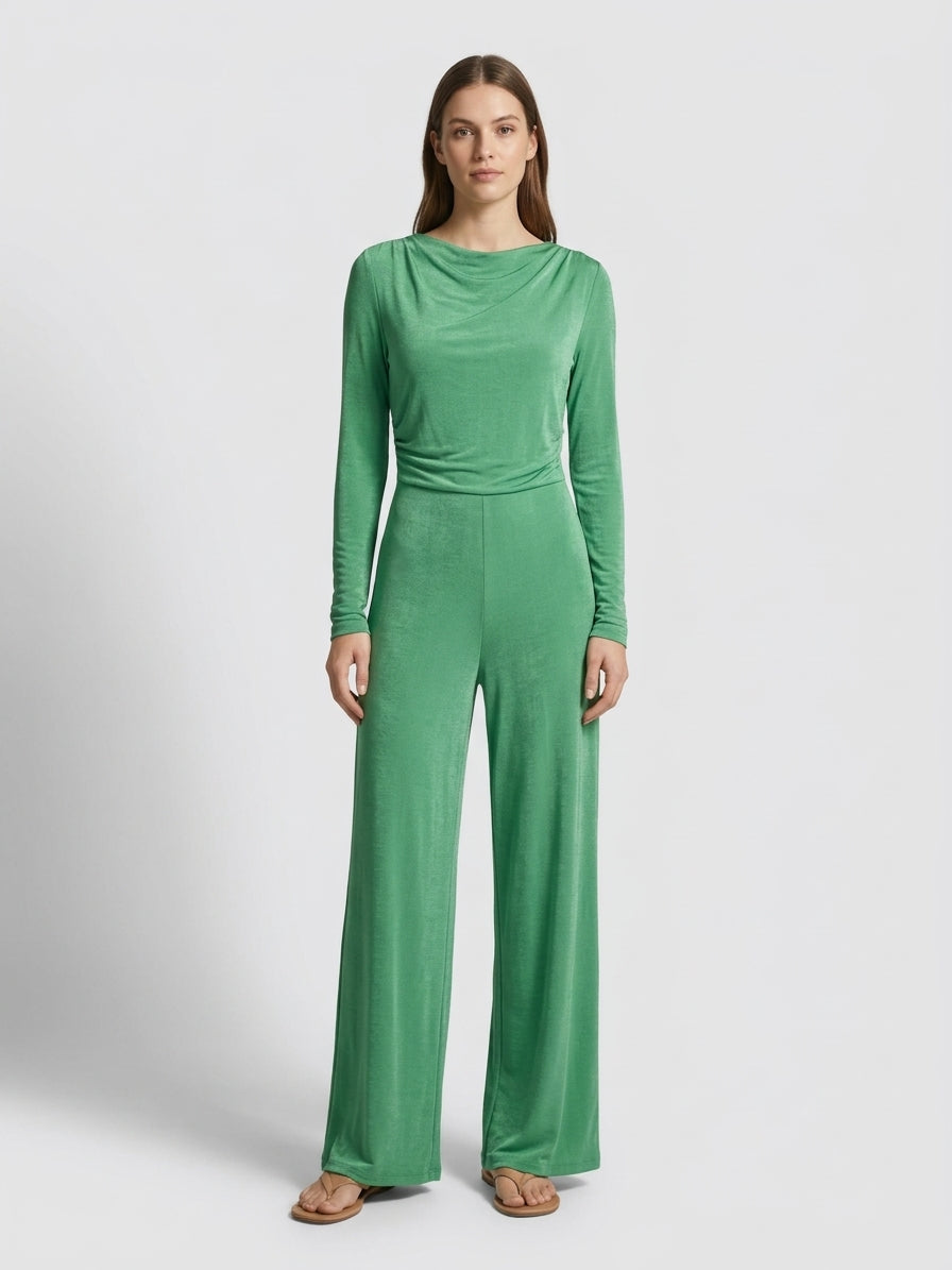 Green Acetate Fabric