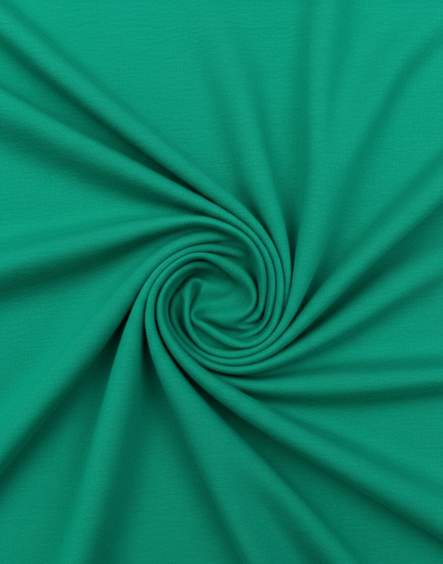 Emerald Green 100% Cotton Single Jersey Fabric – Sold by the Metre - Vératex Fabrics