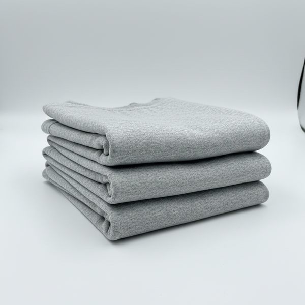 Grey Marl Sweatshirt Fleece Fabric – Sold by the Metre - Vératex Fabrics