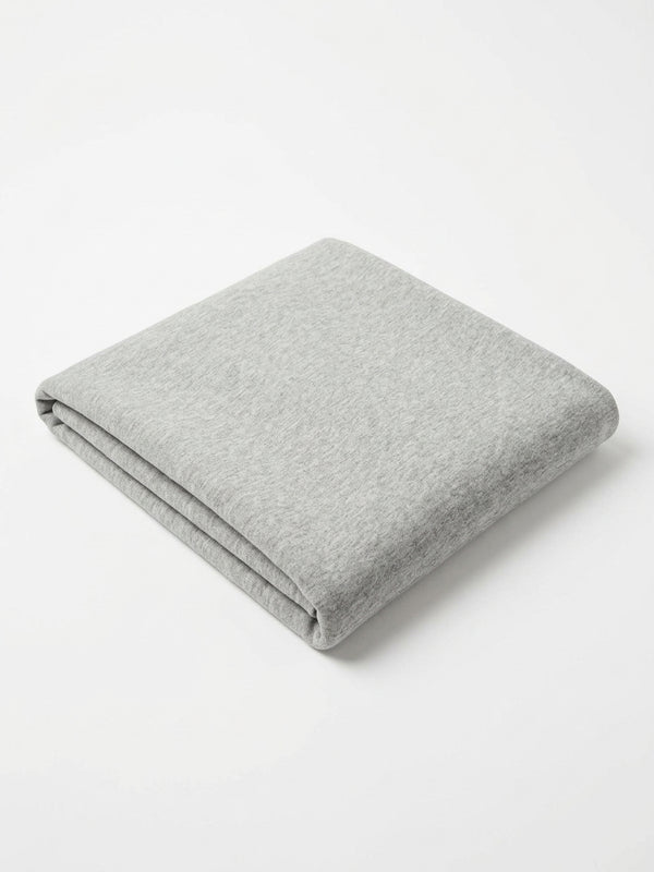 Grey Marl Brushed Back Sweatshirt Fleece Fabric - Vératex Fabrics