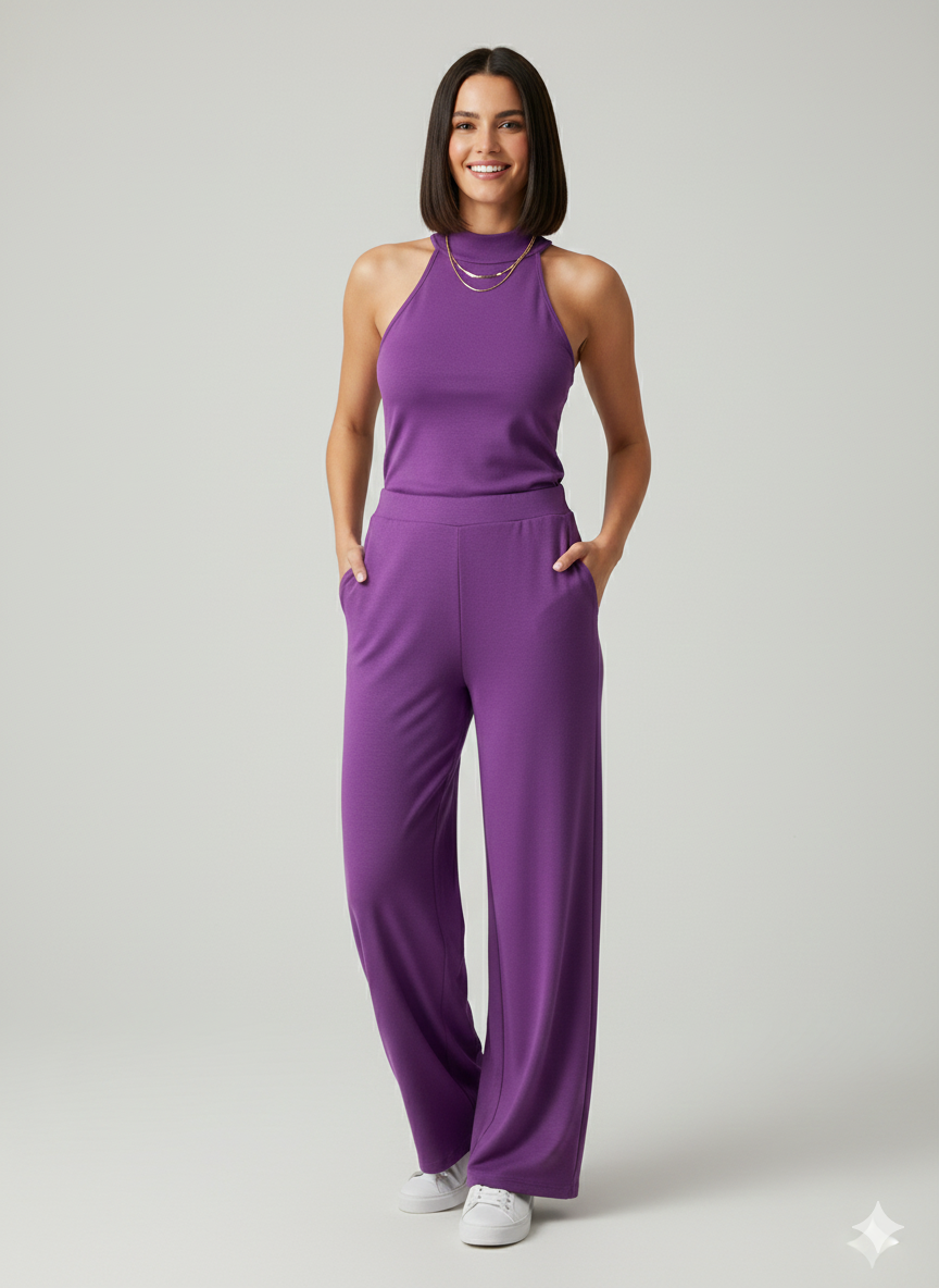 Purple ITY Fabric – Sold by the Metre - Vératex Fabrics