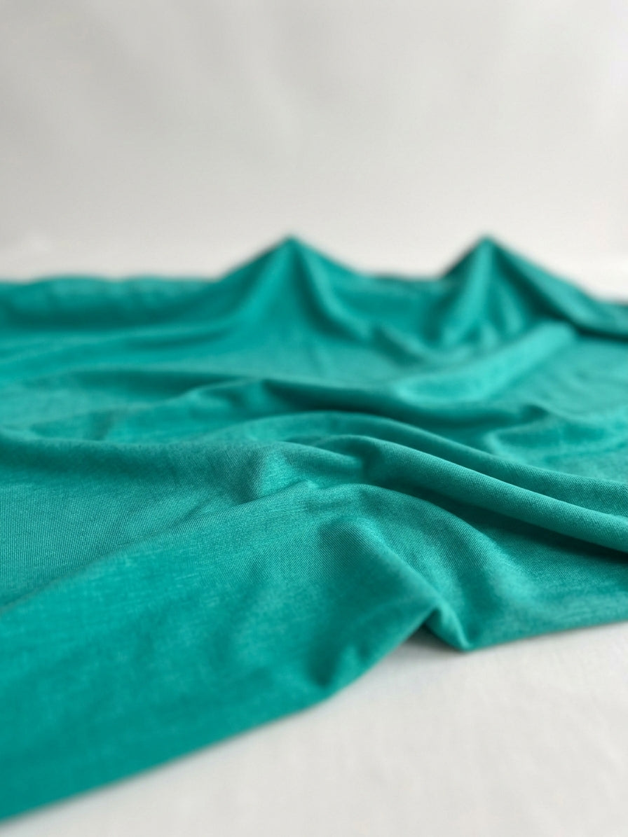 Teal Acetate Fabric