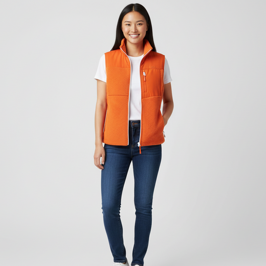 Orange Anti-Pill Polar Fleece – Sold by the Metre