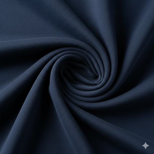 Navy Sweatshirt Fleece Fabric – Sold by the Metre - Vératex Fabrics