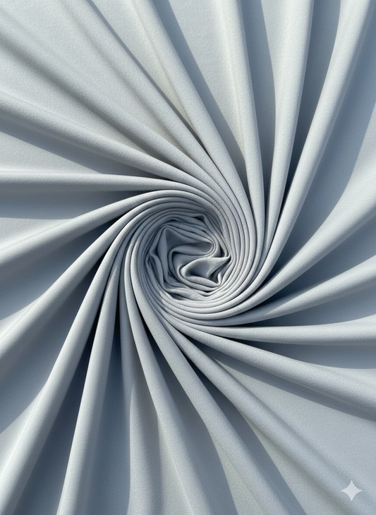 Silver Grey ITY Fabric – Sold by the Metre - Vératex Fabrics