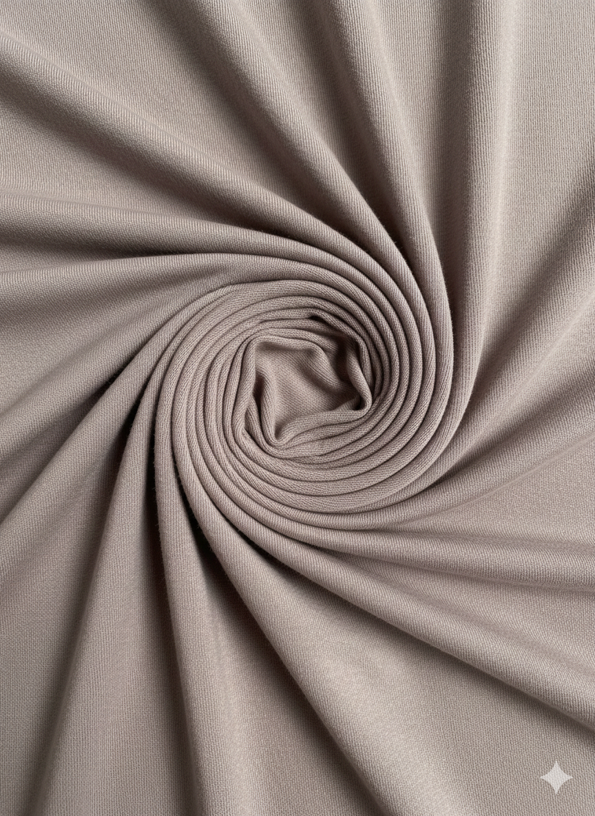 Stone Cotton Jersey – Sold by the Metre - Vératex Fabrics