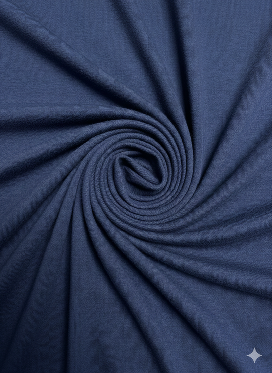 Navy Cotton Jersey – Sold by the Metre - Vératex Fabrics