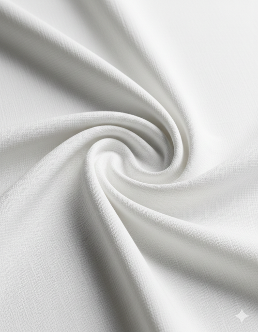 White Tree Bark Textured Jacquard – Sold by the Metre - Vératex Fabrics
