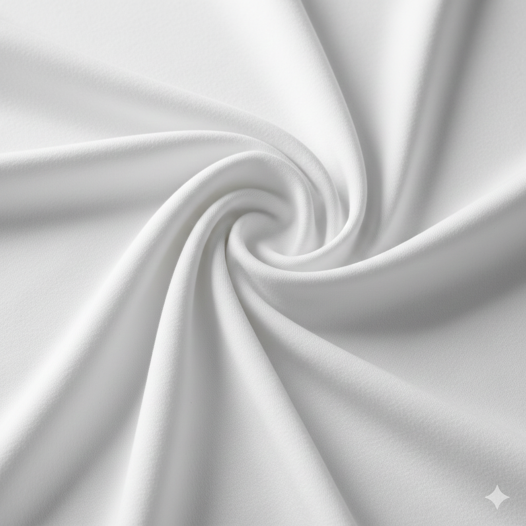 White Sweatshirt Fleece Fabric – Sold by the Metre - Vératex Fabrics