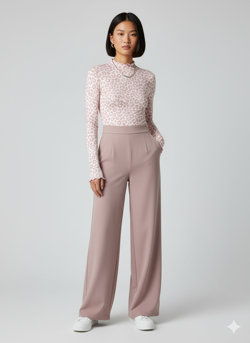 Pink Leopard Print Viscose Jersey – Sold by the Metre - Vératex Fabrics