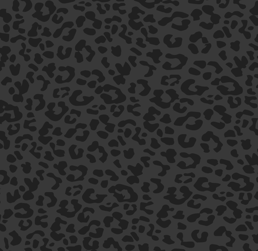 Black Tonal Leopard Loopback Sweatshirt Fabric – Sold by the Metre - Vératex Fabrics