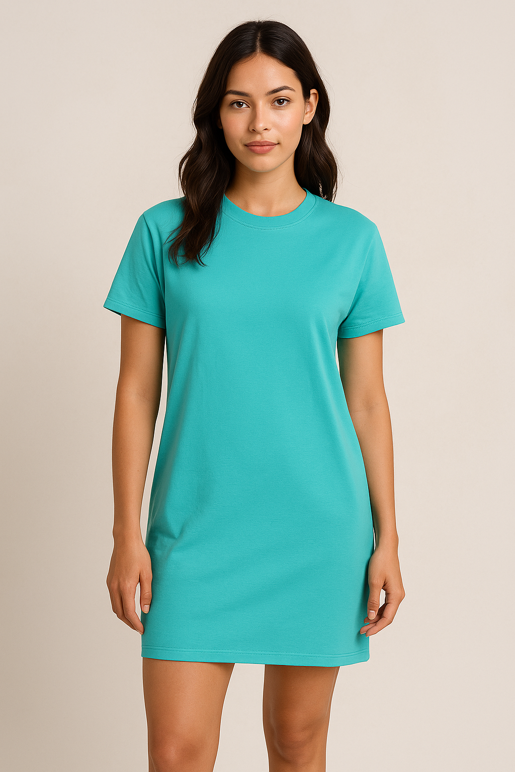 Turquoise 100% Cotton Single Jersey Fabric – Sold by the Metre - Vératex Fabrics