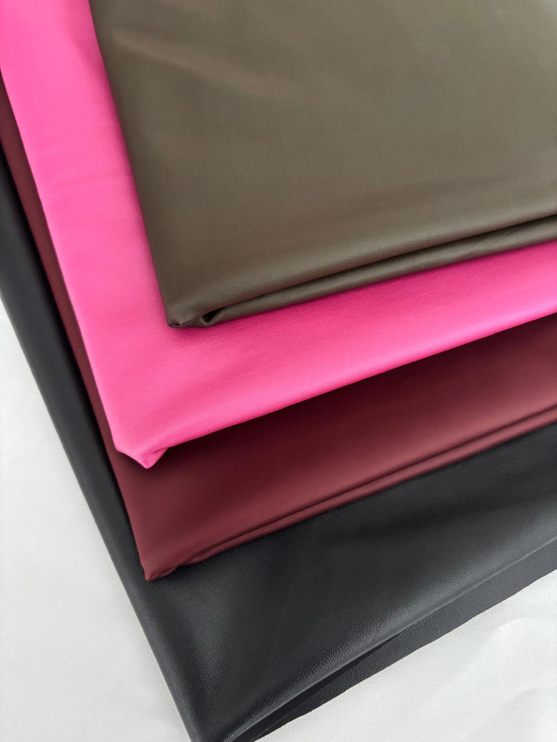 Black Wet Look Fabric