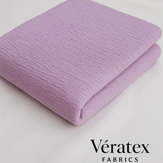 Lilac Tree Bark Textured Jacquard – Sold by the Metre - Vératex Fabrics