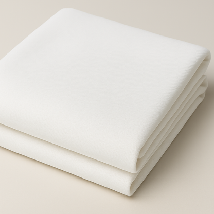White Cotton Jersey Fabric – Sold by the Metre - Vératex Fabrics