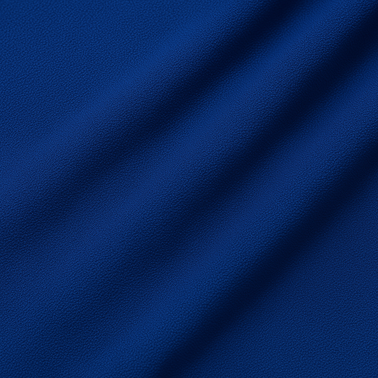 Royal Blue Scuba Crepe Fabric – Stretch Double Knit – Sold by the Metre - Vératex Fabrics