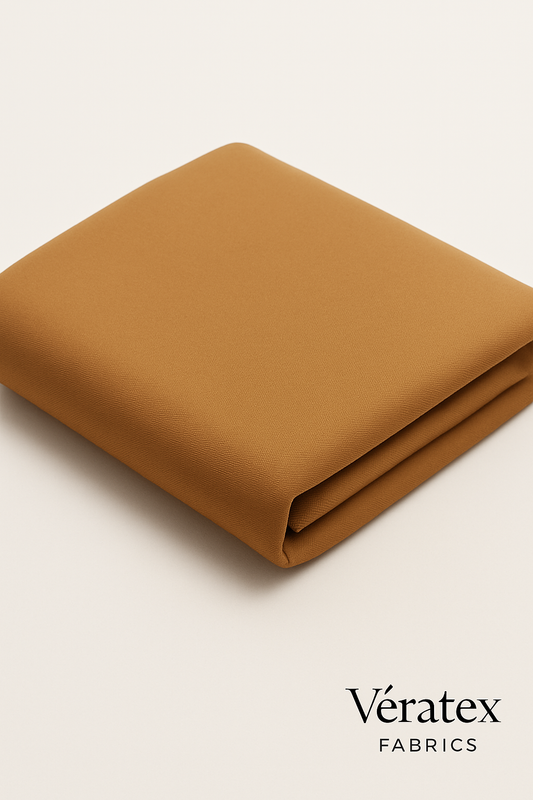 Camel Bengaline Fabric – Sold by the Metre - Vératex Fabrics