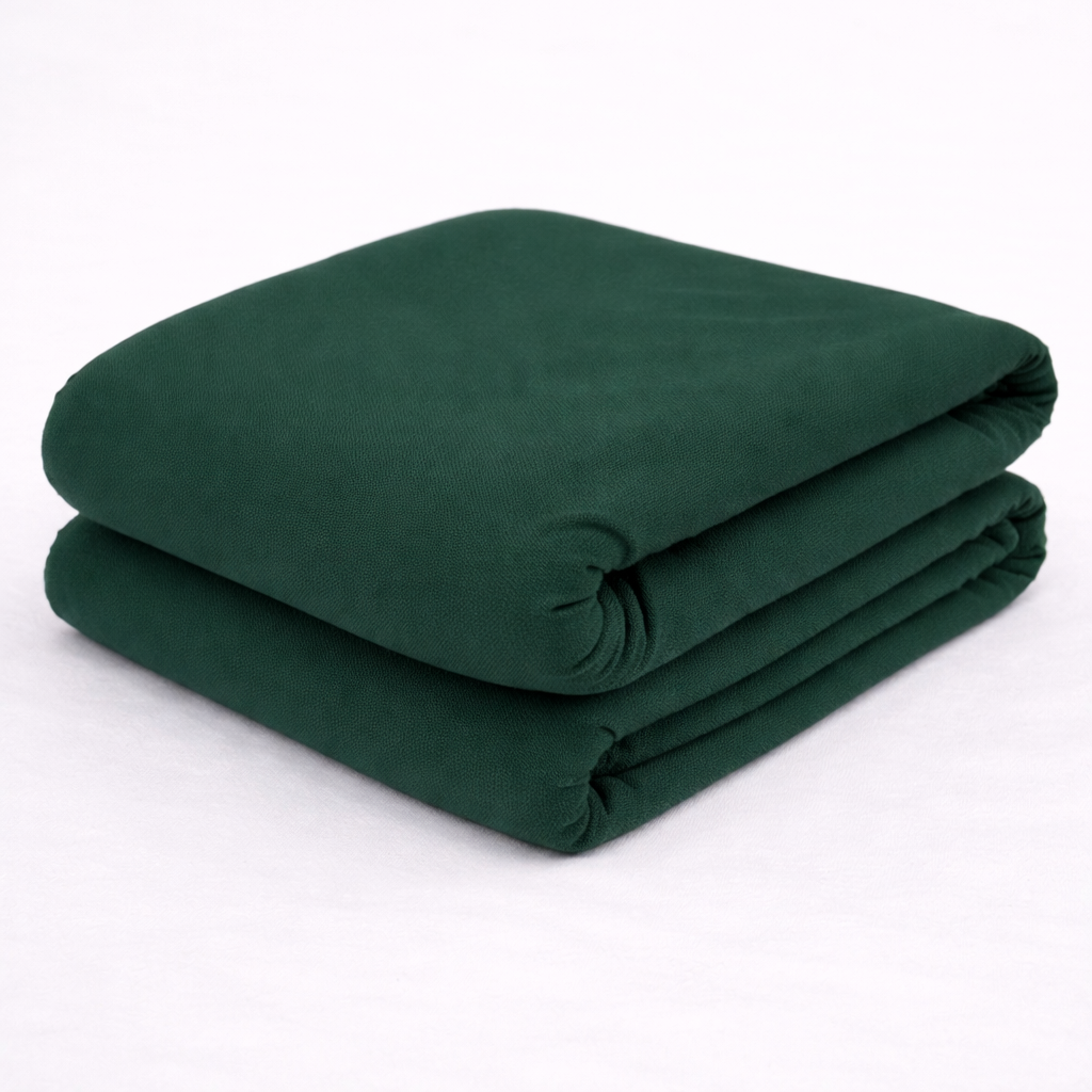 Forest Green ITY Fabric – Sold by the Metre