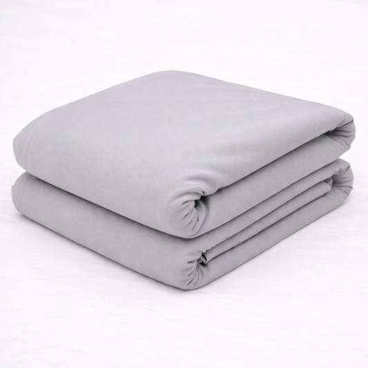 Silver Grey ITY Fabric – Sold by the Metre