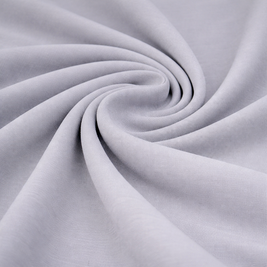 Silver Grey ITY Fabric – Sold by the Metre