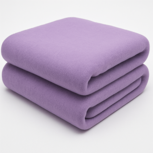 Lilac Sweatshirt Fleece Fabric – Sold by the Metre