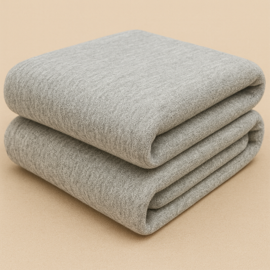 Grey Marl Sweatshirt Fleece Fabric – Sold by the Metre