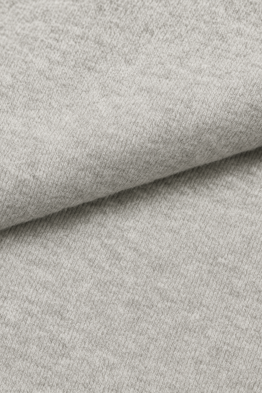 Grey Marl Sweatshirt Fleece Fabric – Sold by the Metre