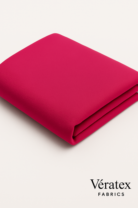 Fuchsia Pink Bengaline Fabric – Sold by the Metre - Vératex Fabrics