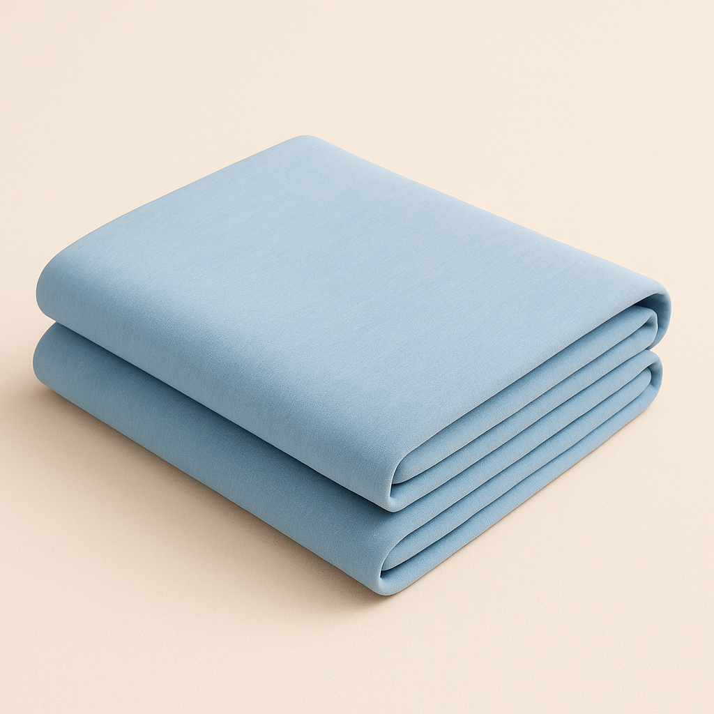 Sky Blue Cotton Jersey Fabric – Sold by the Metre - Vératex Fabrics