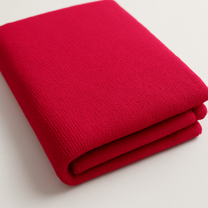 Fuchsia Red Popcorn Textured Fabric – Sold by the Metre
