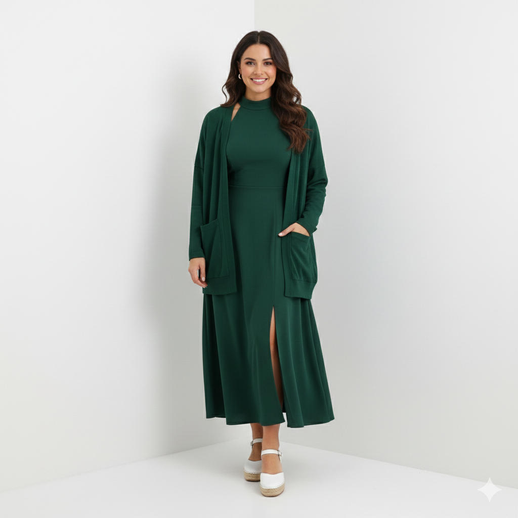 Forest Green ITY Fabric – Sold by the Metre