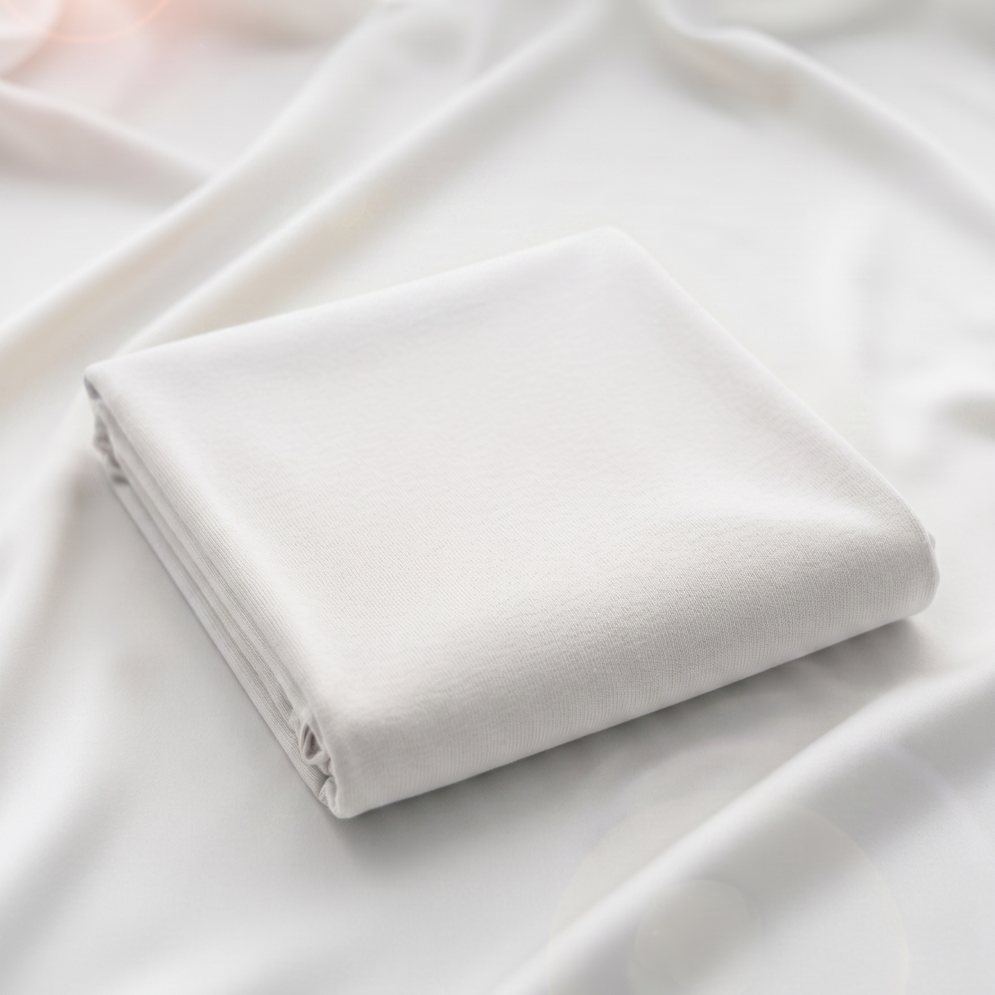 White Textured Cotton Jersey – Sold by the Metre - Vératex Fabrics