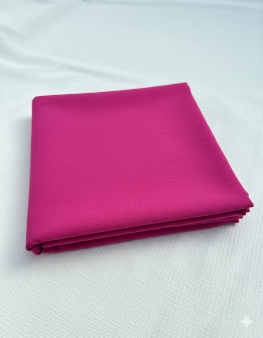 Fuchsia Pink Bengaline Fabric – Sold by the Metre - Vératex Fabrics
